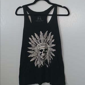 Graphic tank top